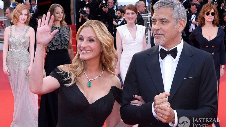 Kolejna porcja festiwalowych kreacji z Cannes. Tym razem z premiery filmu z George’em Clooney’em i Julią Roberts