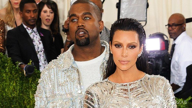 Kim Kardashian Kanye West MET Gala 2016