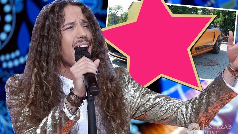 Michał Szpak jeździ luksusowym samochodem