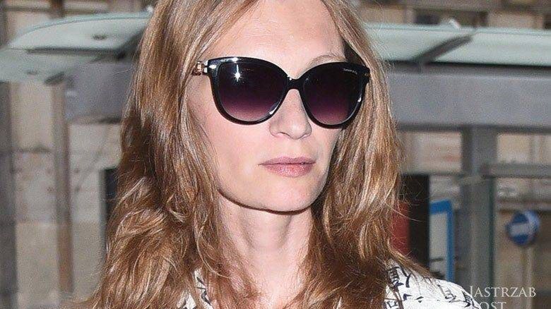Agata Buzek na premierze filmu 