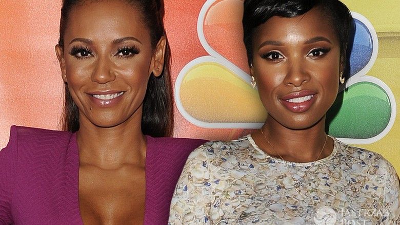 Ale sylwetki! Ale seksowne! Mel B i Jennifer Hudson na imprezie stacji telewizyjnej kusiły kobiecymi kształtami