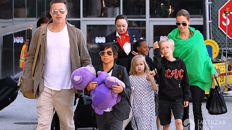 Dzieci Angeliny Jolie i Brada Pitta żyły w patologii?