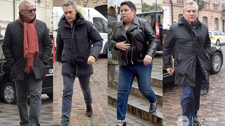 Gwiazdy na pogrzebie Andrzeja Wajdy