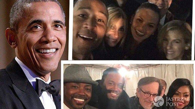 Gwiazdy na imprezie pożegnalnej Baracka Obamy. Zdjęcia