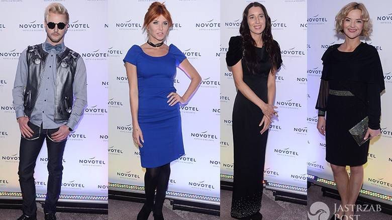 Gwiazdy na prezentacji nowej oferty hotelu Novotel Warszawa Centrum: Monika Zamachowska, Agata Załęcka, Ian Rooth, Agata Steczkowska
