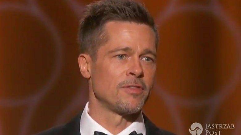 Brad Pitt - Złote Globy 2017