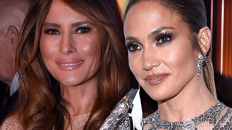 Melania Trump na balu przed inauguracją