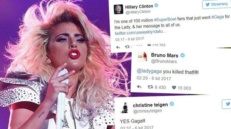 Lady Gaga na Super Bowl - komentarze gwiazd