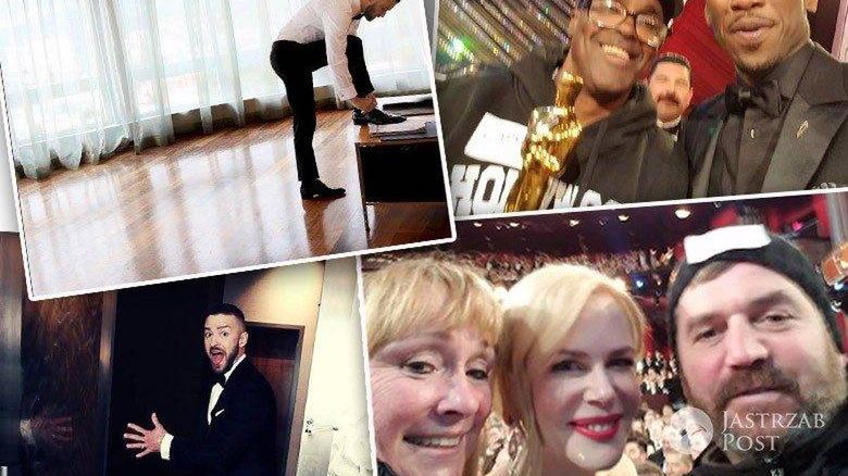 Gwiazdy - Oscary 2017 Instagram