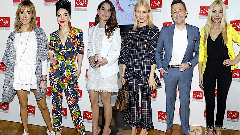 Gwiazdy Polsat Cafe na prezentacji wiosennej ramówki: Agnieszka Hyży, Paulina Sykut, Joanna Horodyńska, Paulina Drażba [GALERIA]