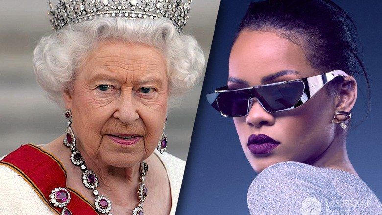 Rihanna główną gwiazdą międzynarodowego skandalu. Tak znieważyć królową Elżbietę II?!