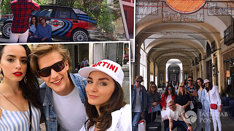 Jakob Kosel w kampanii torebek Sabriny Pilewicz dla Martini