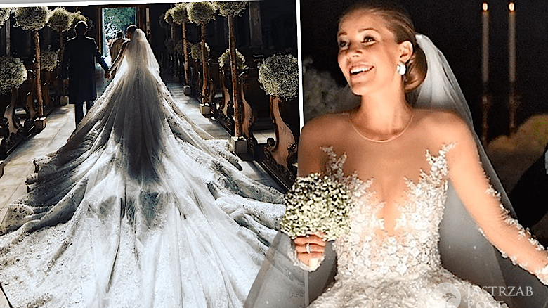 Suknia ślubna marzeń? Dziedziczka rodu Swarovskich wzięła ślub w kreacji za prawie 3,5 miliona! Detale robią wrażenie