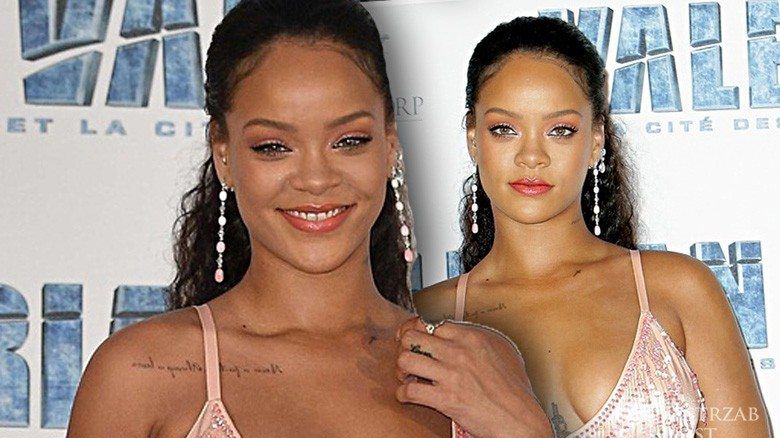 Rihanna na premierze Valeriana we Francji