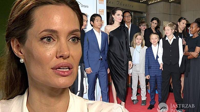 Angelina Jolie ma problem z wychowaniem dzieci