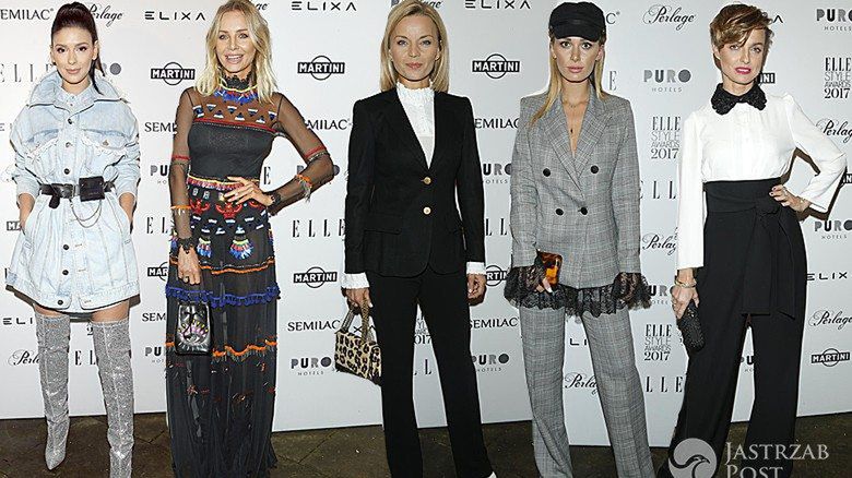 Gwiazdy na ELLE Style Awards 2017: Agnieszka Woźniak-Starak, Klaudia Halejcio, Małgorzata Foremniak, Katarzyna Sokołowska