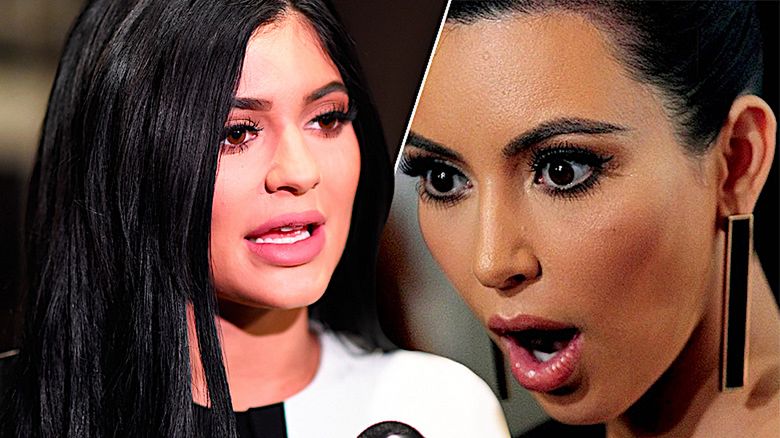 Kylie Jenner i Kim Kardashian kopiują się