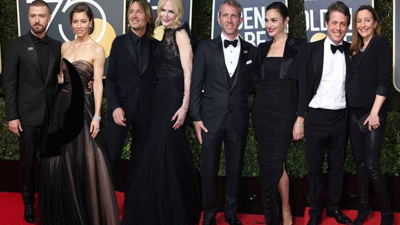 Złote Globy 2018: Najpiękniejsze pary na czerwonym dywanie! Nicole Kidman i Keith Urban, Justin Timberlake i Jessica Biel, Ricky Martin i Jwan Yosef [DUŻO ZDJĘĆ]