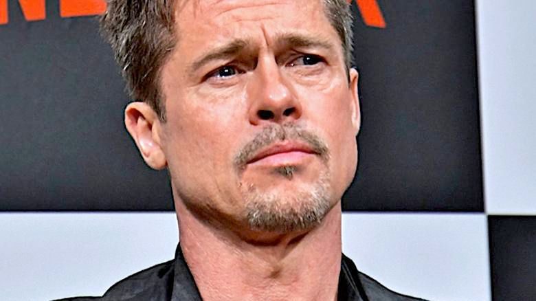 Brad Pitt smutny