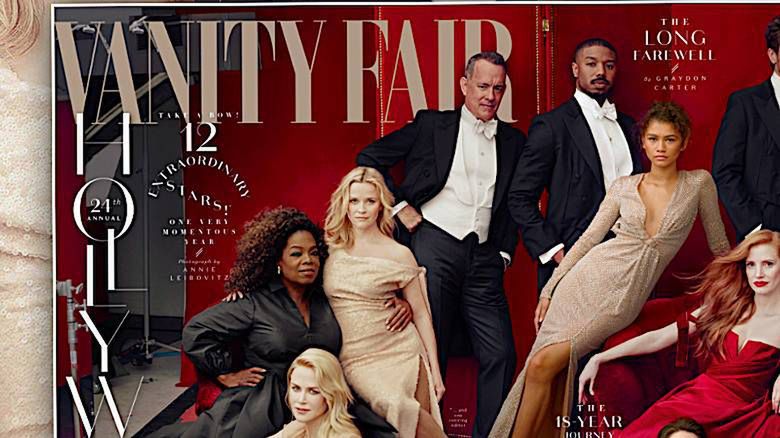 Prawdziwy rarytas! Tłum gorących hollywoodzkich gwiazd na najnowszej okładce „Vanity Fair”!