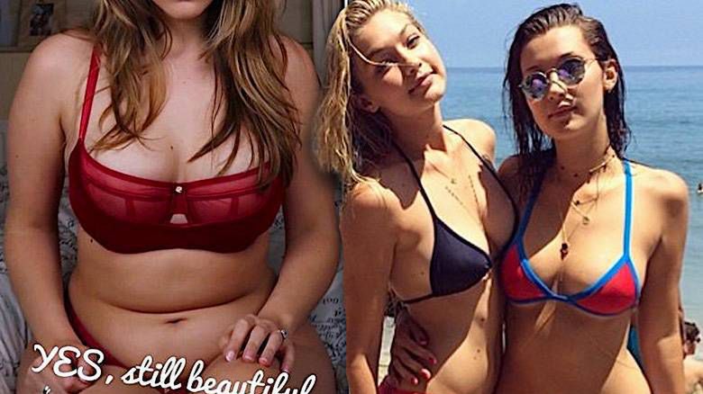 Oto ona! Kuzynka Belli i Gigi Hadid trzęsie modelingiem plus size! Kocha pokazywać swoje pełne kształty!