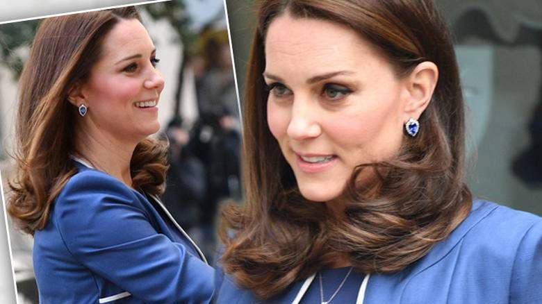 Wow! Brzuch ciężarnej księżnej Kate jest już ogromny! Nawet już nie próbuje go ukrywać