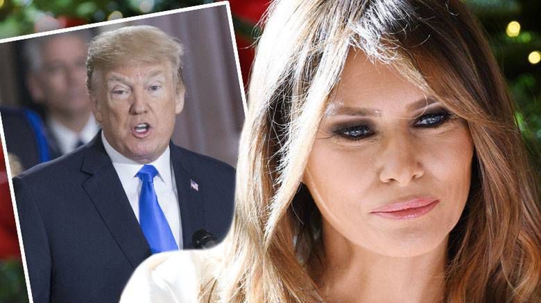 Emocje wzięły górę! Melania Trump nie wytrzymała i złamała zasady protokołu. Wszystko przez zdradę Donalda