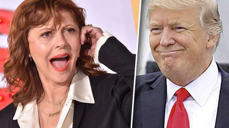 Susan Sarandon została aresztowana! Wszystko przez Donalda Trumpa!