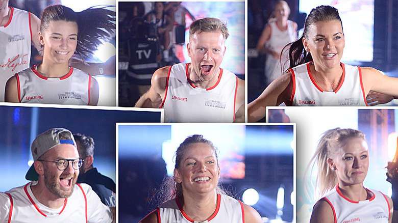 Wielki Mecz Gortat Team vs. Wojsko Polskie rozpoczęty! Katarzyna Dziurska, Julia Wieniawa, Joanna Liszowska, Jankes, Agnieszka Radwańska, Kuba Wesołowski