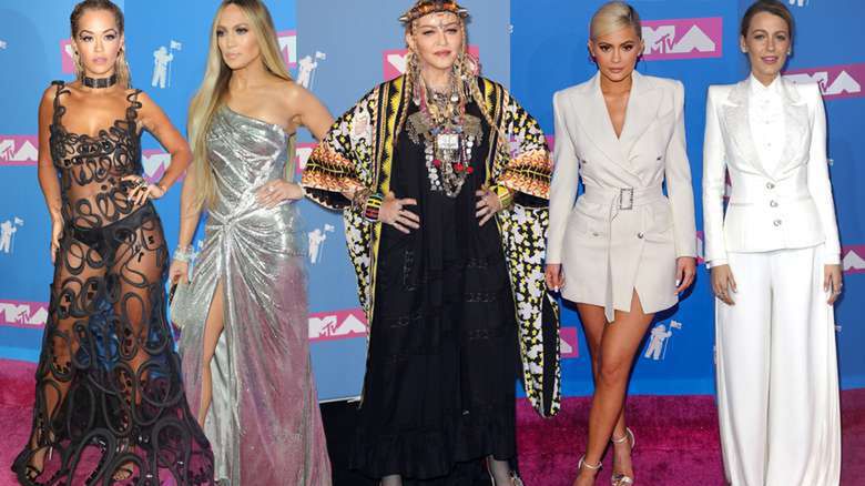 Odlotowe kreacje gwiazd na MTV VMA 2018: Madonna, Kylie Jenner, Rita Ora, Blake Lively, Jennifer Lopez