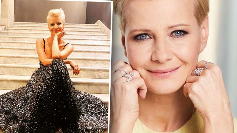 Mistrzyni! Małgorzata Kożuchowska w windzie zachwyciła bardziej niż na czerwonym dywanie!