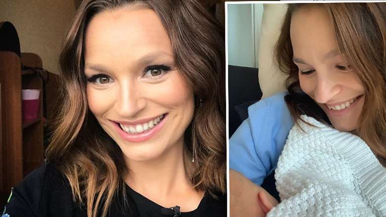 Ania Starmach wyrwała się z domu pierwszy raz po porodzie! Bez makijażu, z podkrążonymi oczami… „Minęły dwa tygodnie”