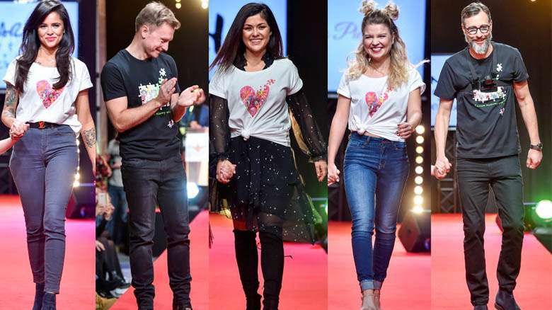 Gwiazdy na charytatywnym pokazie „Dzieci Dzieciom”: Kasia Cichopek, Szymon Majewski, Kuba Wesołowski, Gabi Drzewiecka, Marta Manowska