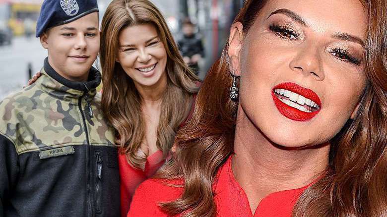 Edyta Górniak na feriach z Allanem Krupą