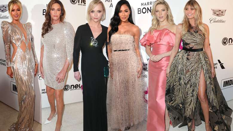 Oscary 2019: Na after party Eltona Johna więcej gwiazd niż na czerwonym dywanie! Christina Ricci, Caitlyn Jenner, Paris Hilton, Katheryn Winnick, Heidi Klum, Nicole Scherzinger