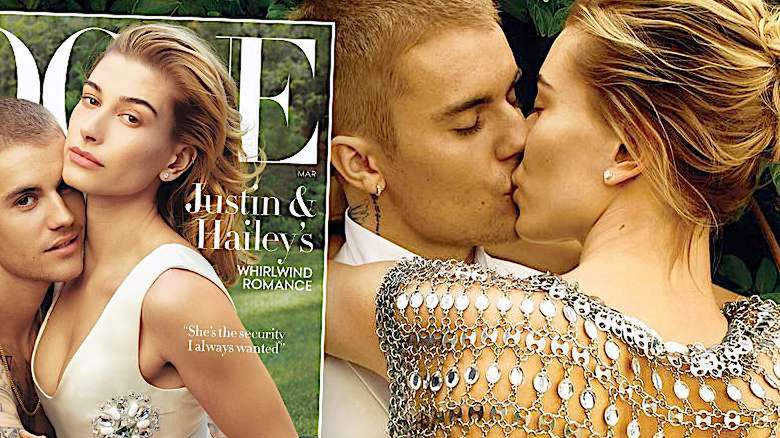 Justin Bieber i Hailey Baldwin na okładce „Vogue’a”! To ich małżeński debiut!