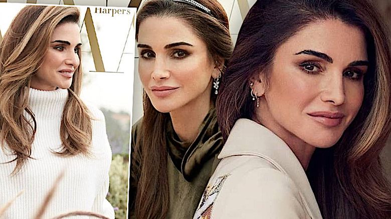 Królowa Rania w Harper's Bazaar