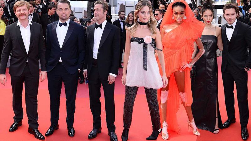 Tłum gwiazd na premierze „Once upon a time in Hollywood” w Cannes: Brad Pitt, Margot Robbie, Leonardo DiCaprio, Rafał Zawierucha