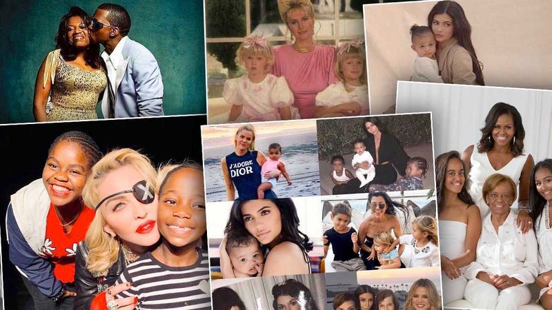Amerykańskie gwiazdy świętują Dzień Matki! Tylu pięknych zdjęć dawno nie widzieliśmy: Madonna, Michelle Obama, Kanye West…