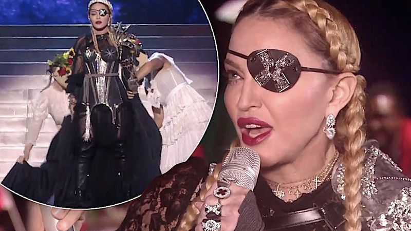 60-letnia Madonna fałszowała jak Mandaryna, ale i tak rozwaliła całą Eurowizję! Izrael oniemiał na jej widok! [WIDEO]