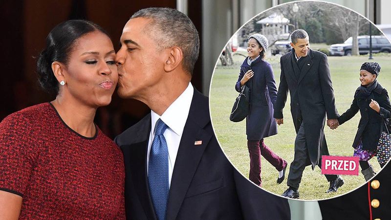 Barack Obama i Michelle Obama - jak wyglądają ich córki?
