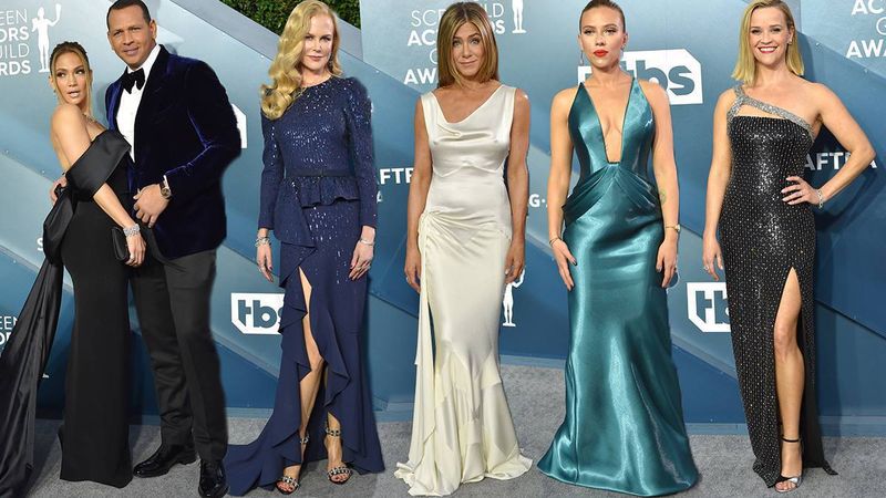 Tłum gwiazd na SAG Awards 2020: Jennifer Aniston, Jennifer Lopez, Nicole Kidman