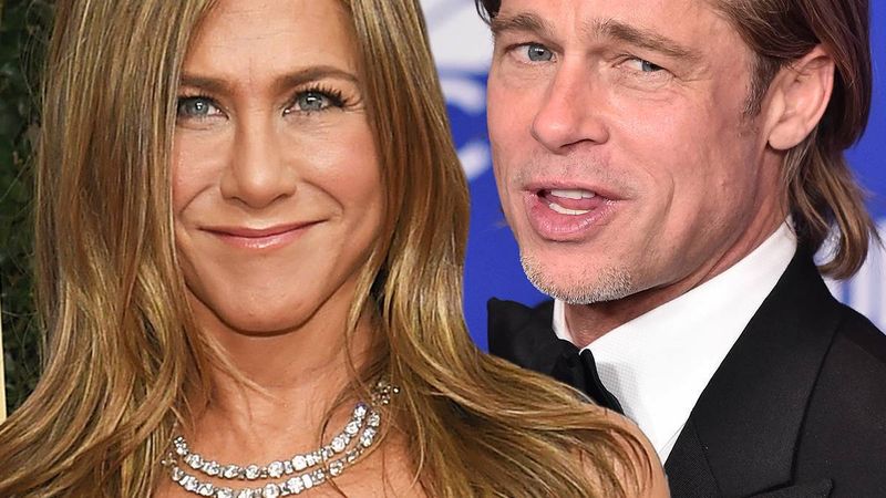 Wspólne zdjęcie Brada Pitta i Jennifer Aniston ze Złotych Globów rozczarowało fanów. Nie na taki widok liczyli