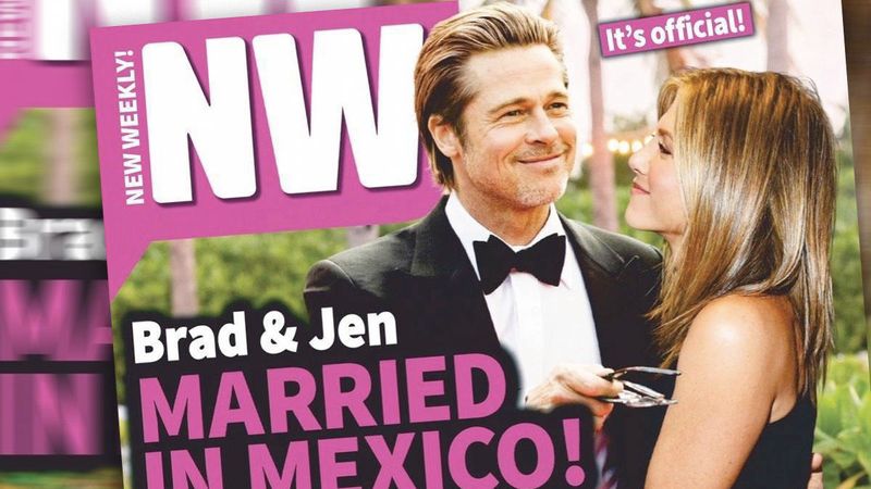 „Jennifer i Brad wzięli ślub w Meksyku”. Tabloid dotarł do szczegółów bajkowej uroczystości