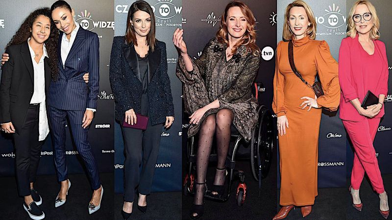 Gwiazdy na premierze spektaklu „Czarno to widzę”: Omenaa Mensah, Monika Kuszyńska, Kasia Glinka