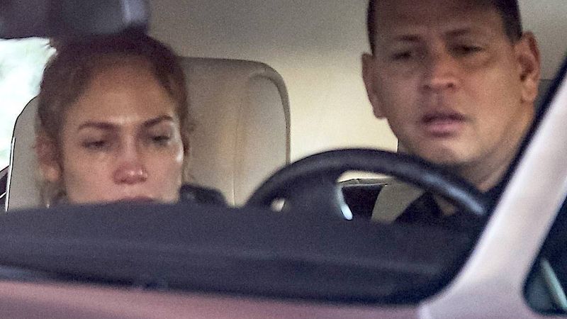 Jennifer Lopez i Alex Rodriguez pokłócili się w samochodzie