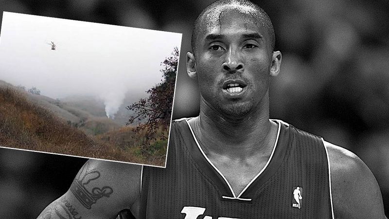 Kobe Bryant – zdjęcia z katastrofy helikoptera