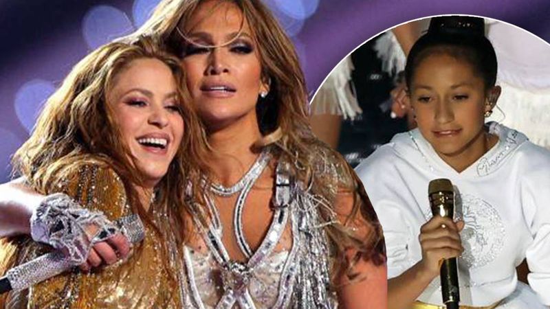 Córka Jennifer Lopez skradła show na Super Bowl! To ona była gwiazdą wieczoru [WIDEO]