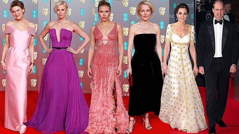 BAFTA 2020 – kreacje gwiazd na gali: Renee Zellweger, Charlize Theron, Scarlett Johansson