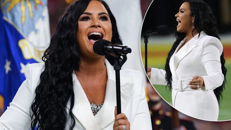 Super Bowl 2020: Demi Lovato zachwyciła kibiców wykonaniem hymnu USA [WIDEO]